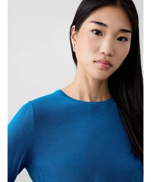 ニット セーター BANANA REPUBLIC FACTORY STORE　　フォーエバークルーネックセーター レディースの画像