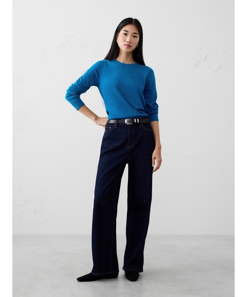 ニット セーター BANANA REPUBLIC FACTORY STORE　　フォーエバークルーネックセーター レディースの画像
