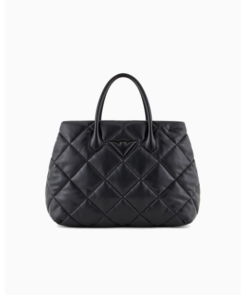 Emporia Armani ﾊﾟﾃﾞｯﾄﾞハンドバッグ EMPORIO ARMANI トートバッグ 「オンライン限定」「エンポリオ