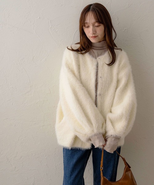 NOAHL（ノアル） コート アウター 「NOAHL」シャギーニットコート