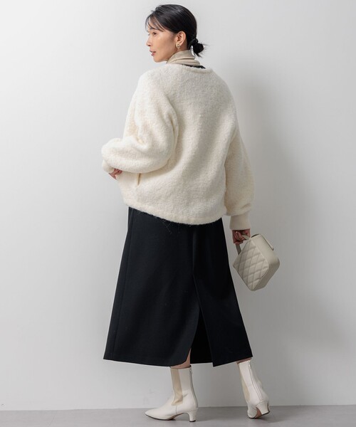 洗える】ブークレニット ブルゾン / 23区 | ファッション通販