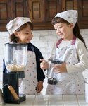 エプロン 「撥水」楽ちんエプロンセットの詳細画像4