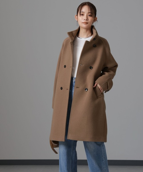 NANO universe（ナノ・ユニバース） コート アウター PECOLAMBウール