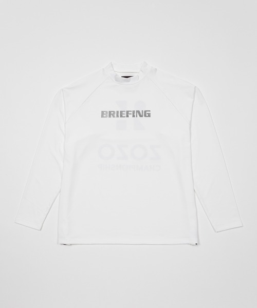 tシャツ 「ZOZO CHAMPIONSHIP2024×ブリーフィング」MENS BACK LOGO LS 