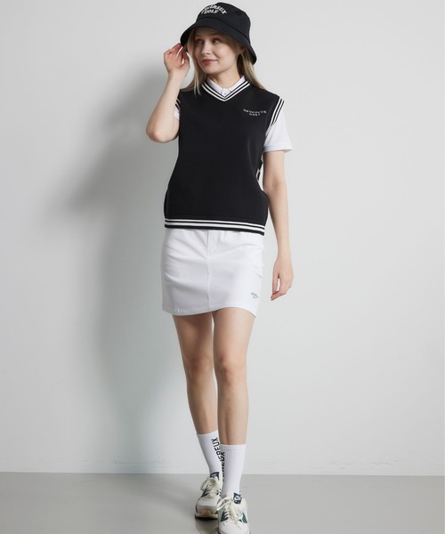 DEVEREUX GOLF ベスト ジレ Cafe Racerチェッカーベスト