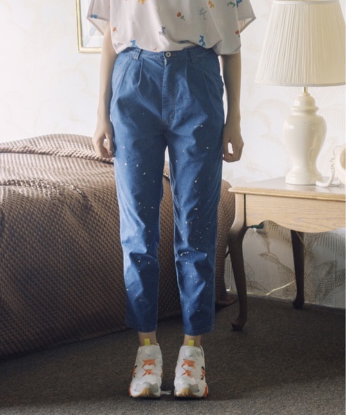 ジーンズ デニム デニムパンツ COOLMAX Painter Two Tuck Jeans レディース メンズ