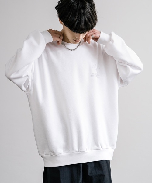 Stone  スウェット トレーナー ホワイト M STONE ISLAND】ストーンアイランド定番人気「スウェット