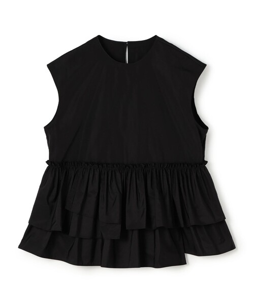 「TOMORROWLAND collection」 ノースリーブブラウス 36 ブラック レディース TOMORROWLAND collection 「TOMORROWLAND collection