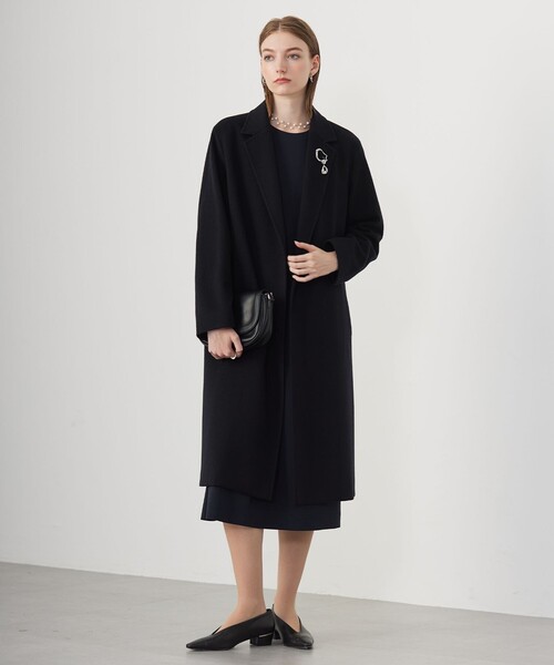 ICB Wool Beaver チェスターコート ブラック ICB Wool Beaver チェスターコート ブラック