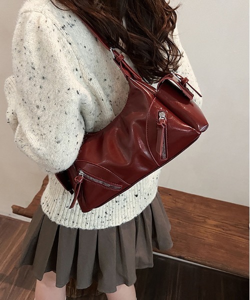 00s y2k ワンショルダーバッグ FREE STYLISTS ショルダーバッグ バッグ Y2K 4ポケットワン
