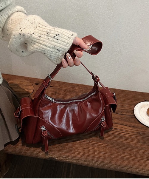 FREE STYLISTS ショルダーバッグ バッグ Y2K 4ポケットワン