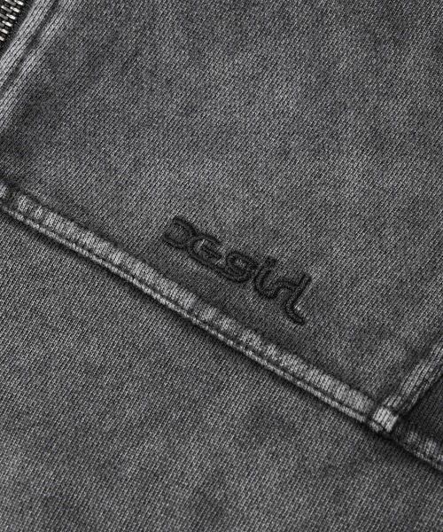 X-girl パーカー FADED ANORAK SWEAT HOODIE レディース
