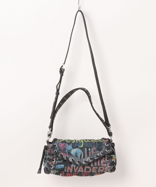 【Desigual】公式完売★入手困難デニムバッグ｜在庫限り販売 Desigual ウエストポーチ ウエストバッグ 「SALE対象外