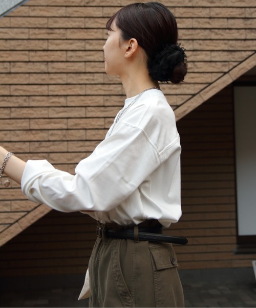 tシャツ THE SHINZONE LONG SLEEVE SMART TEE 25SMSCU06 レディース LONG SLEEVE SMART TEE – Shinzone