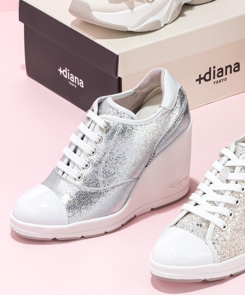 diana スニーカー 「軽量」ヒールアップスニーカー 9cm diana スニーカー 「軽量」ヒールアップスニーカー 9cm