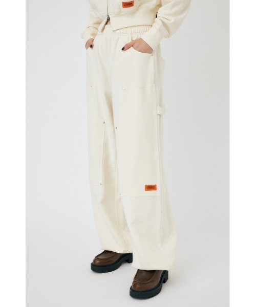 UOM DOUBLE KNEE スウェットパンツ サイズ2 MOUSSY | 【WEB限定再入荷】UOM DOUBLE KNEEスウェットパンツ