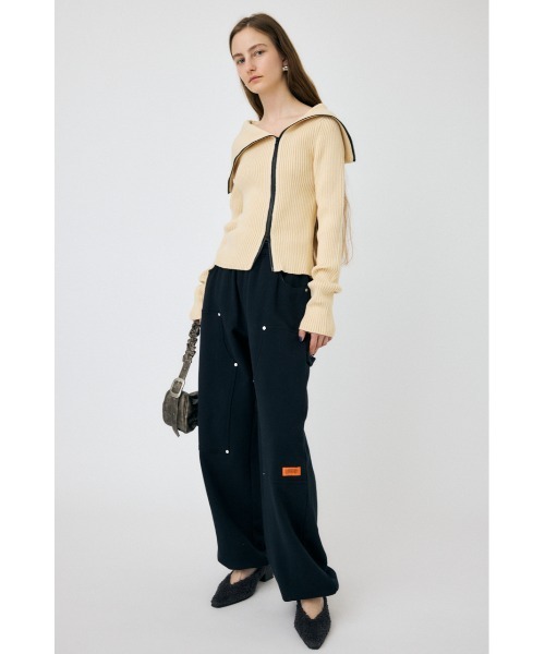 UOM DOUBLE KNEE スウェットパンツ サイズ2 MOUSSY | 【WEB限定再入荷】UOM DOUBLE KNEEスウェットパンツ