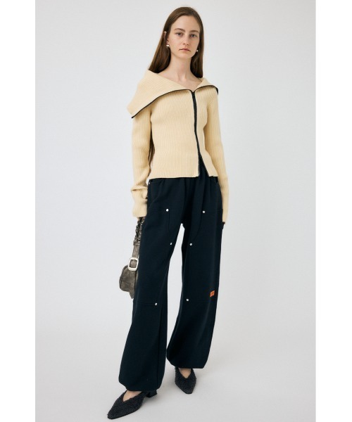 UOM DOUBLE KNEE スウェットパンツ サイズ2 MOUSSY | 【WEB限定再入荷】UOM DOUBLE KNEEスウェットパンツ