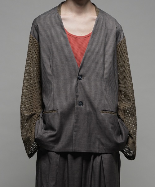 ジャケット・アウター Casper John Layered tailored jacket CASPER JOHN（キャスパージョン）の「Layered tailored jacket