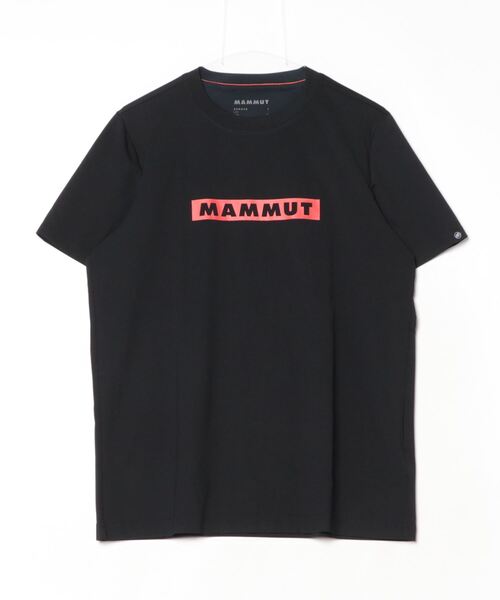 MAMMUT tシャツ QD ロゴ プリント Tシャツ アジアンフィット