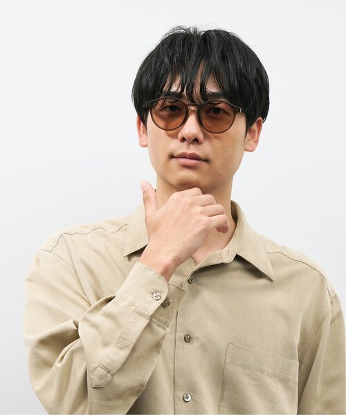 Zoff サングラス 「Web限定」ボストン型 サングラス｜調光