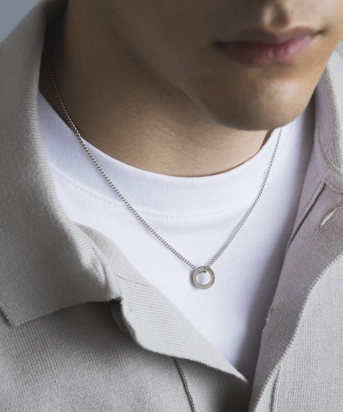 4℃ HOMME+（ヨンドシーオムプラス） ネックレス 「10月誕生石
