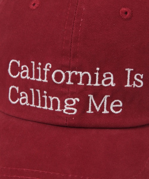 BAYFLOW 赤 BAYFLOW（ベイフロー） キャップ 帽子 ウォッシュロゴツイルCAP メンズ