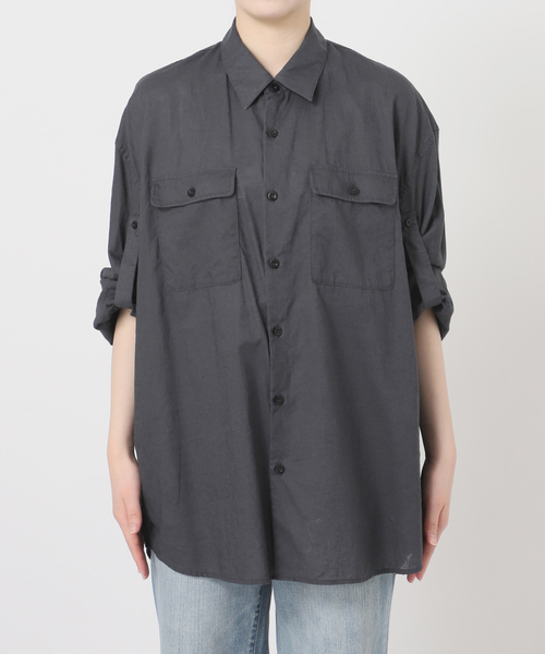 Spick＆Span ブラウス シャツ 手洗い可 / コットンリネン