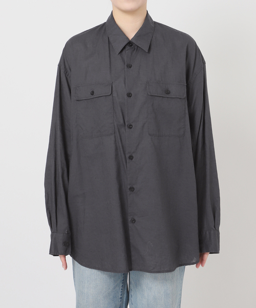 Spick＆Span ブラウス シャツ 手洗い可 / コットンリネン