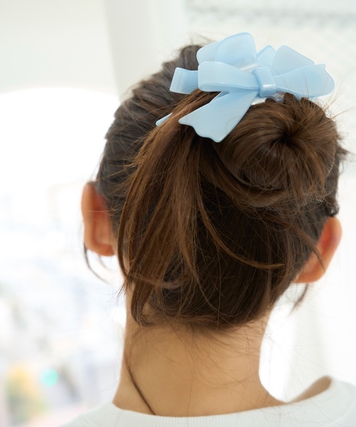 SNIDEL HOME ヘアクリップ リボンヘアバンス : ZOZOTOWN Yahoo