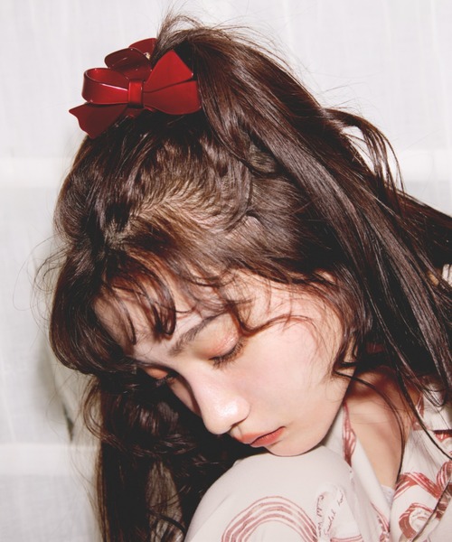 SNIDEL HOME ヘアクリップ リボンヘアバンス : ZOZOTOWN Yahoo