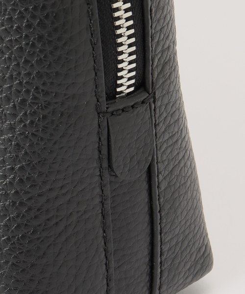 GIANNI CHIARINI ブラック レザー ショルダーバッグ アリファ S GIANNI CHIARINI SALE バッグ ジャンニキアリーニ ショルダー