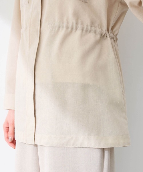 リネンミックス加工シャツ　プラージュ plage（プラージュ）の「亜麻mix wash シャツ◇（シャツ