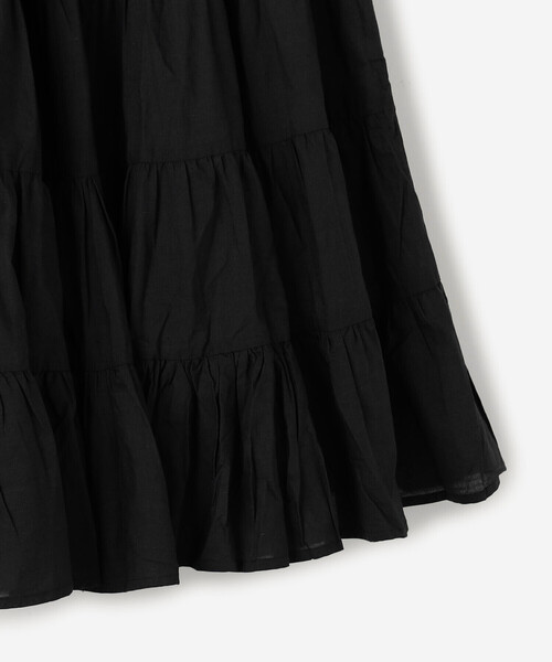 COUTURE D'ADAM スカート | コットンカディ ティアードスカート