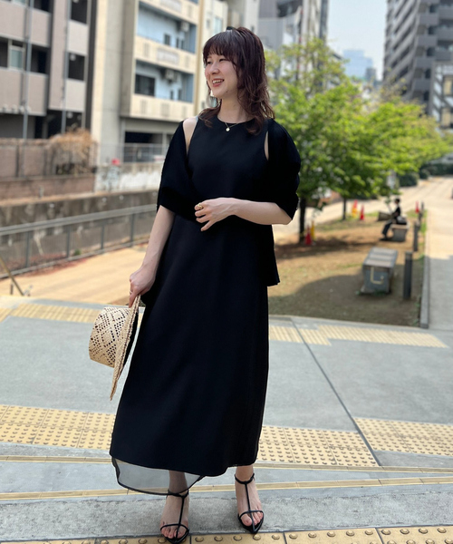 ROUGE VIF Sophie ワンピース 「一部店舗限定」「2点セット」シアー