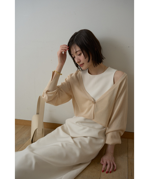 ROUGE VIF Sophie ワンピース 「一部店舗限定」「2点セット」シアー