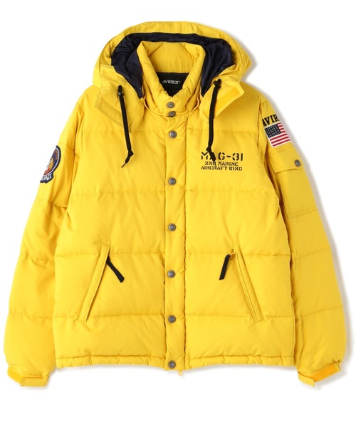 AVIREX（アヴィレックス） ダウンジャケット LARGE ネイビー メンズ