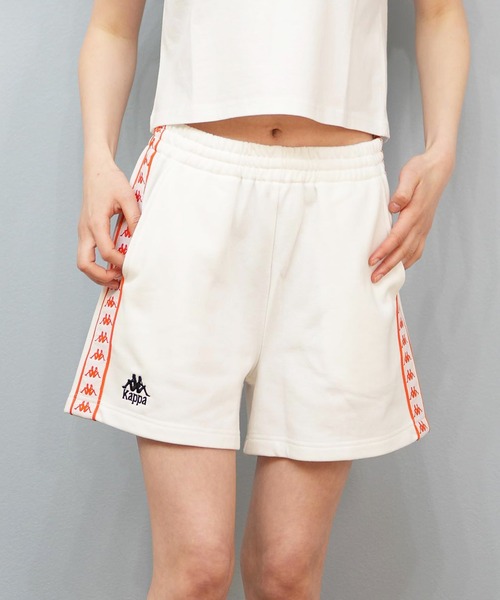 Kappa（カッパ） パンツ ショートパンツ テープロゴ セットアップ