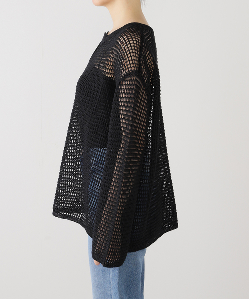 journal standard L'essage ニット セーター メッシュアミプル