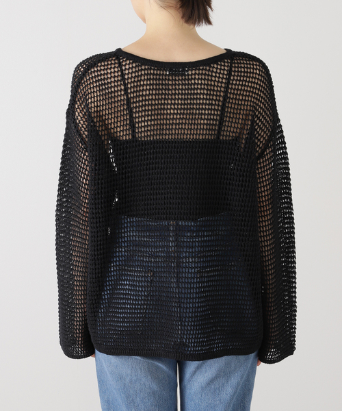 【新品未使用】JOURNAL STANDARD L'ESSAGE メッシュニット journal standard L'essage ニット セーター メッシュアミプル