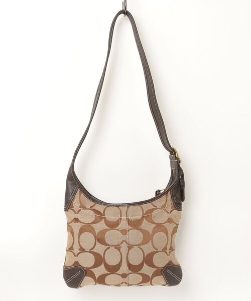 Coach ブラウン ショルダーバッグ 即購入 COACH 「COACH」 ショルダーバッグ - ブラウン レディース