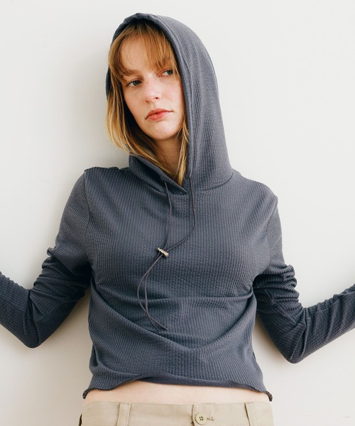 パーカー COMPACT HOODIE TOP / コンパクトフーディトップス レディース