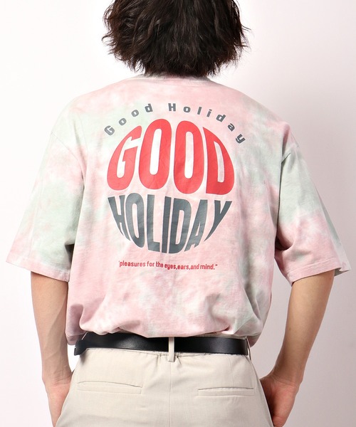 「SUGGESTION」 半袖Tシャツ M パープル メンズ