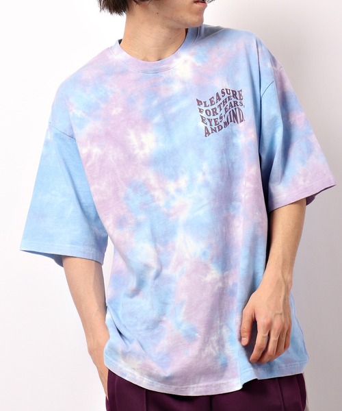 「SUGGESTION」 半袖Tシャツ M パープル メンズ
