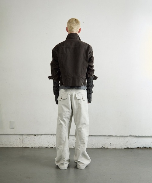 NVRFRGT（ネヴァーフォーゲット） スラックス TUCKED WIDE LEG