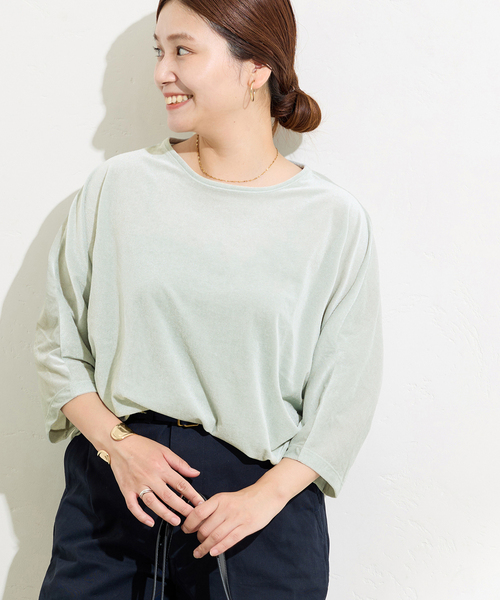 tシャツ シアーベロアドルマンTEE レディース