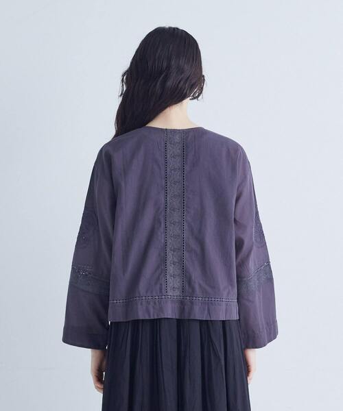 conges payes ADIEU TRISTE　ブラウス　F　54805 conges payes ADIEU TRISTESSE ブラウス シャツ ポンチョ