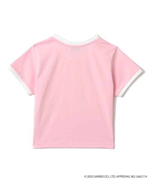 tシャツ atmos pink x MY MELODY ＆ KUROMI Short Print T-shirt / アトモス ピンク マイメロディ sanrio tシャツ atmos pink x MY MELODY ＆ KUROMI Ringer Neck
