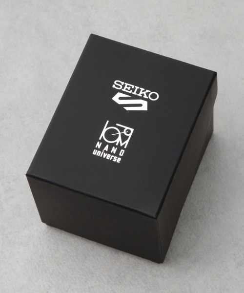 SEIKO 「SEIKO」 アナログ腕時計「nano・universeコラボ」 FREE