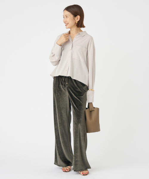 IENA（イエナ） ブラウス シャツ SOALON ボクシーシャツ レディース